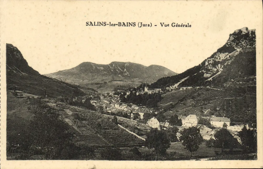 Salins-les-Bains (Jura) — Algemene Uitzicht — Onbekende Uitgever - Voorkant