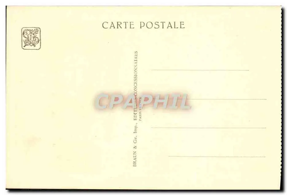 Internationale Kolonialausstellung — Paris 1931 — Französisch-Indien — Girès et Sors, Archs. - Rückseite