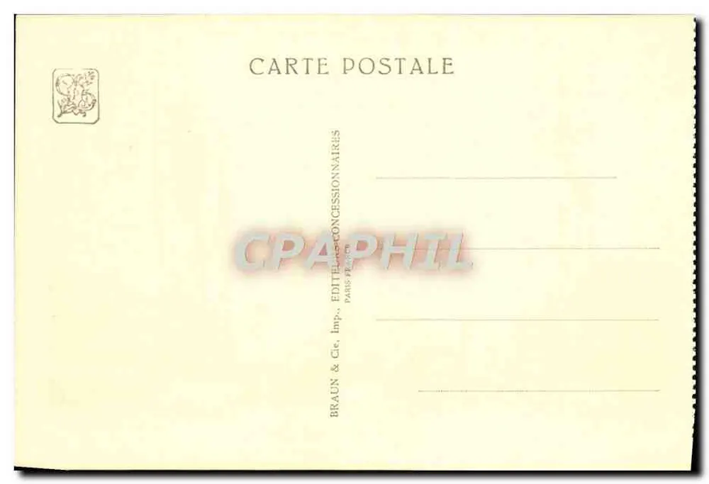 Internationale Kolonialausstellung — Paris 1931 — Algerien — Pavillon Küste Süd-Algerien — Charles Montaland, Arch - Rückseite