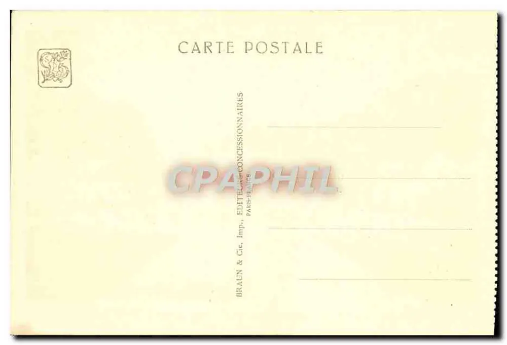 Niederländisches Pavillon — Internationale Kolonialausstellung — Paris 1931 — Verlag Braun & Cie - Rückseite