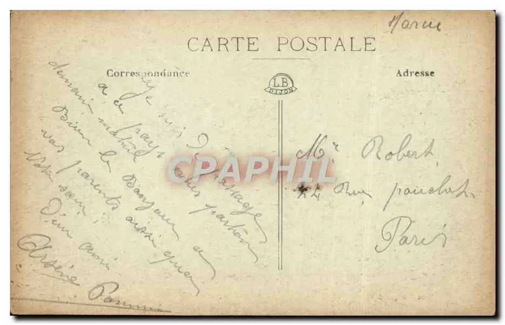 St-GERMAIN-la-VILLE — Die Brücke über die Marne — Verlag: A. Roger - Rückseite