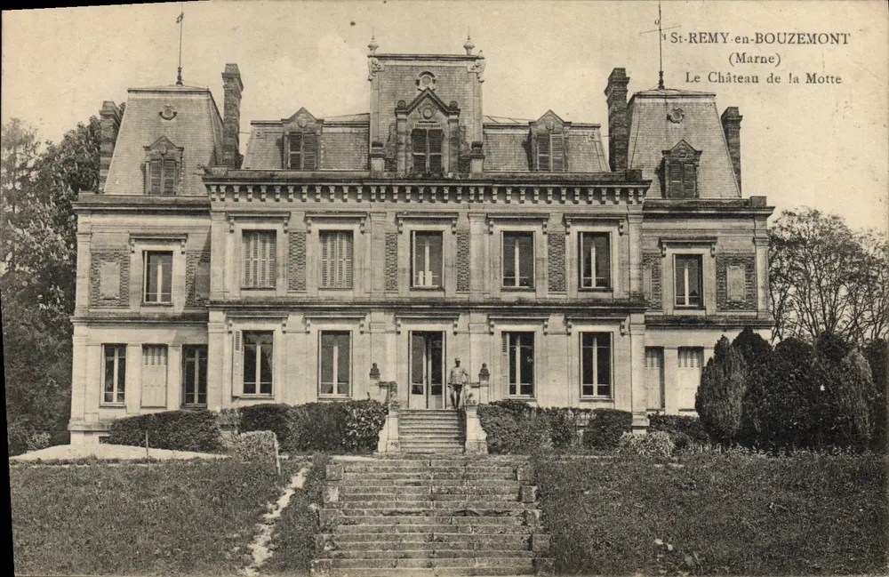 St-REMY-en-BOUZEMONT — Schloss la Motte — unbekannter Verlag, Seriennummer nicht sichtbar - Vorderseite