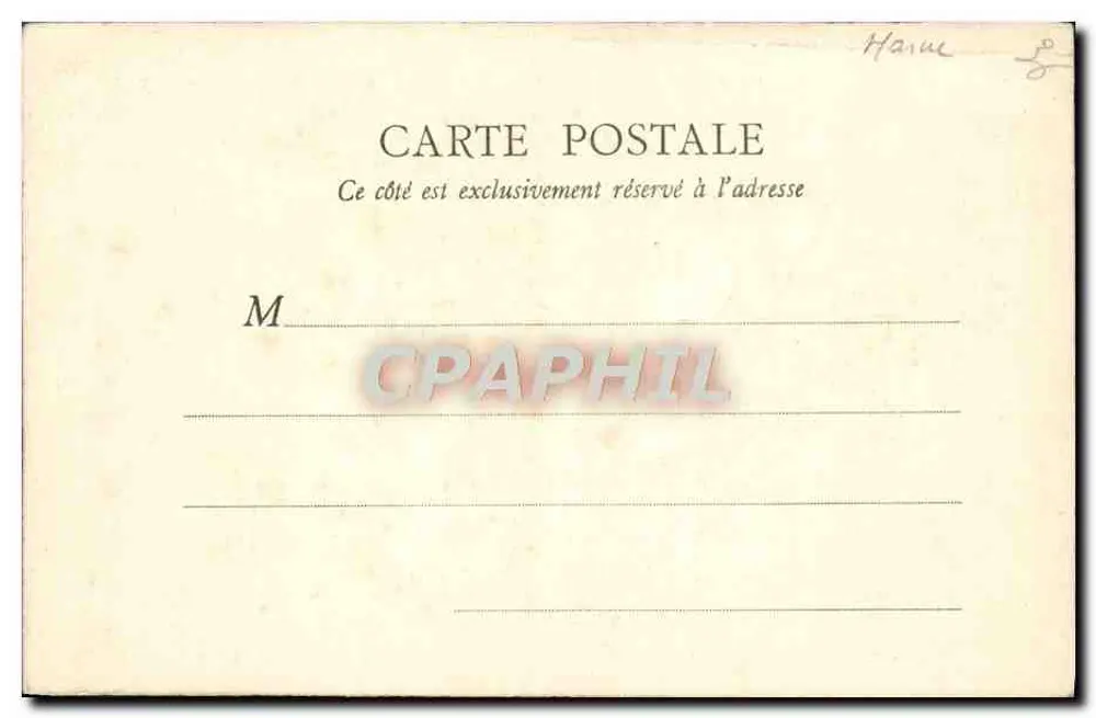 Der Tour de Marne — Die Marne bei Champigny. Ufer der linken Seite — B. Fr., Paris, Nr. 59 - Rückseite