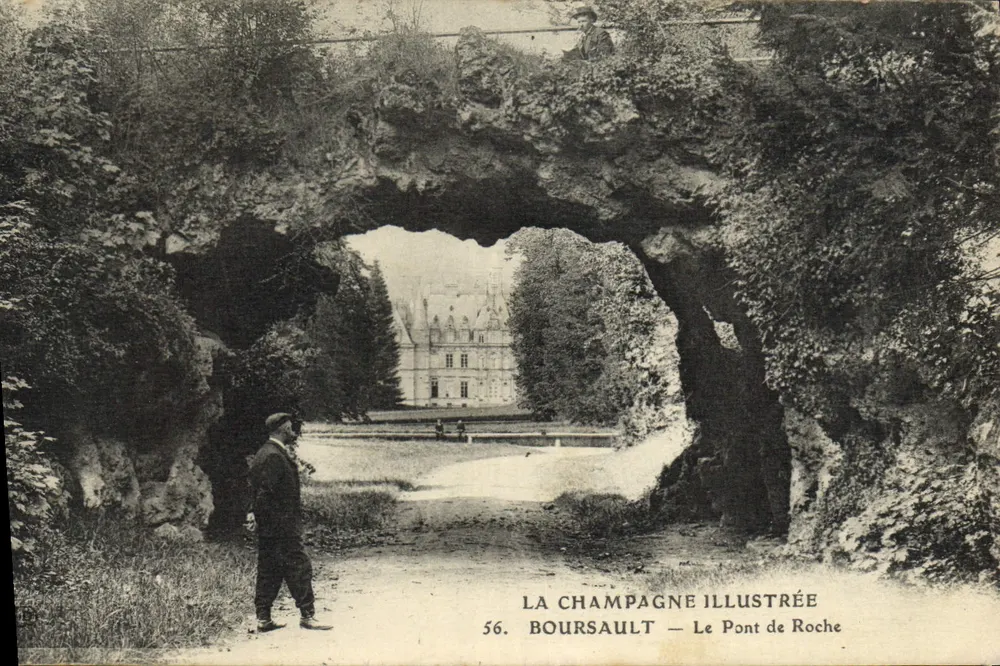 Boursault — El Puente de Roca — La Champagne Illustrée 56 - Anverso