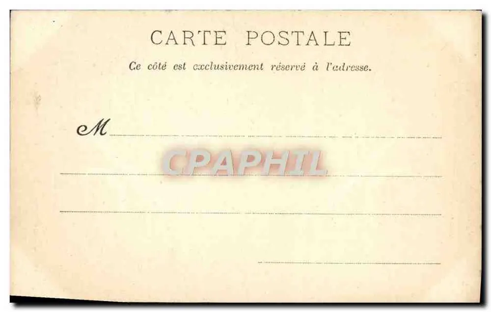 Catedral de Reims — Uma cariatide da Abside — Editor R. RAYNARD, n°20 - Verso