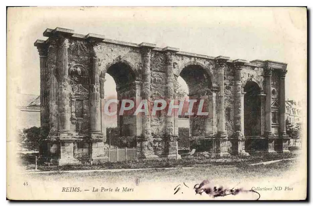 Reims — A Porta de Marte — Coleções ND Fotografias - Frente