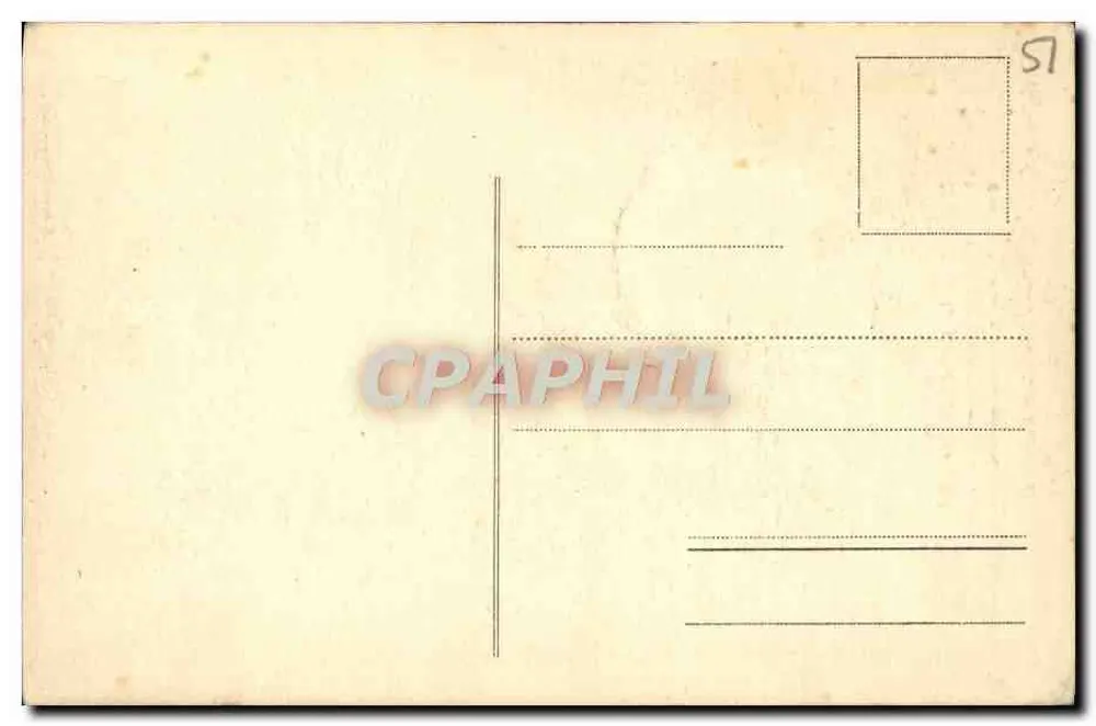 Reims — A Catedral incendiada e bombardeada pelos Alemães 1914-1918 — Coleção G. Dubois, Reims - Reprodução proibida - Verso