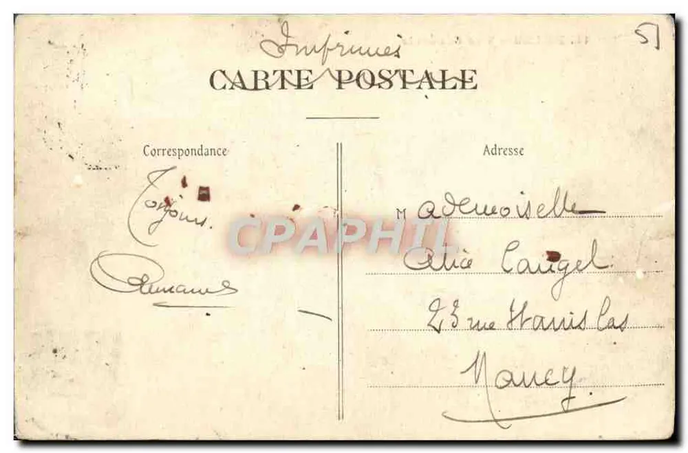 Reims — Vista Geral — REIMS — Vista Geral - Verso