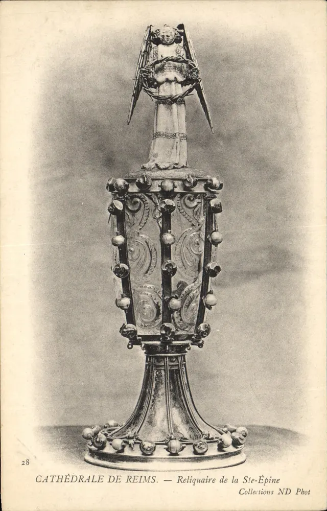 KATHEDRALE VON REIMS — Reliquiar der Heiligen Dorn — Sammlung ND Phot - Vorderseite