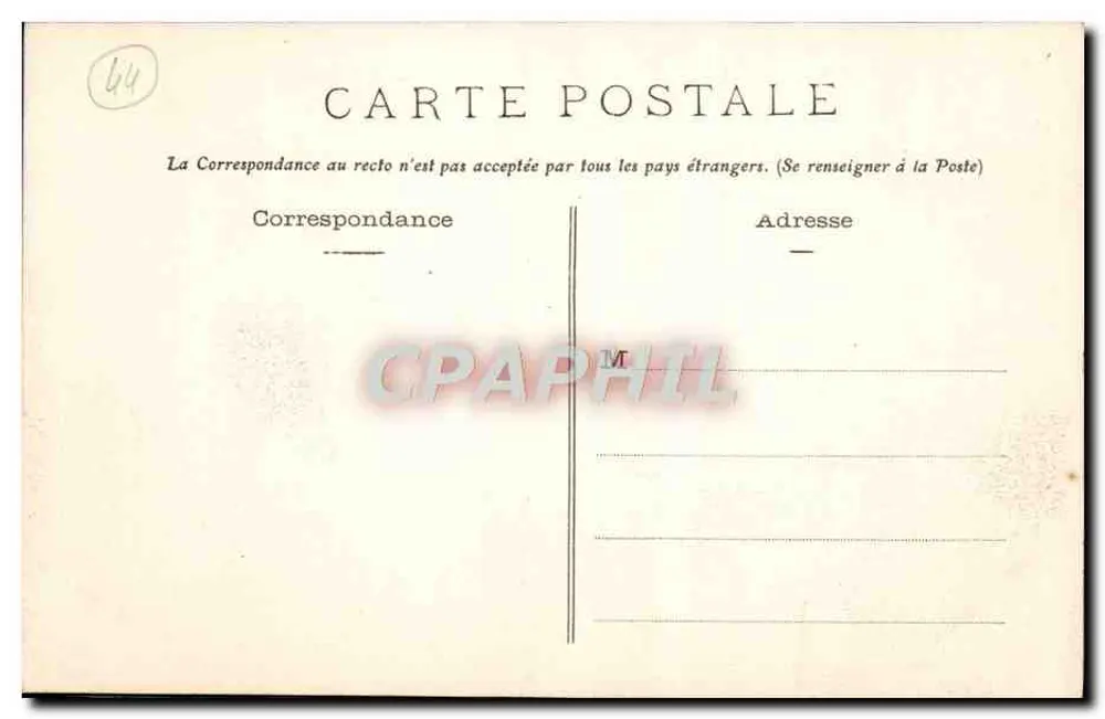 La Baule (L.-Inf.) - Prazer e Ker Lella — Coleção Morel, St-Nazaire - Verso
