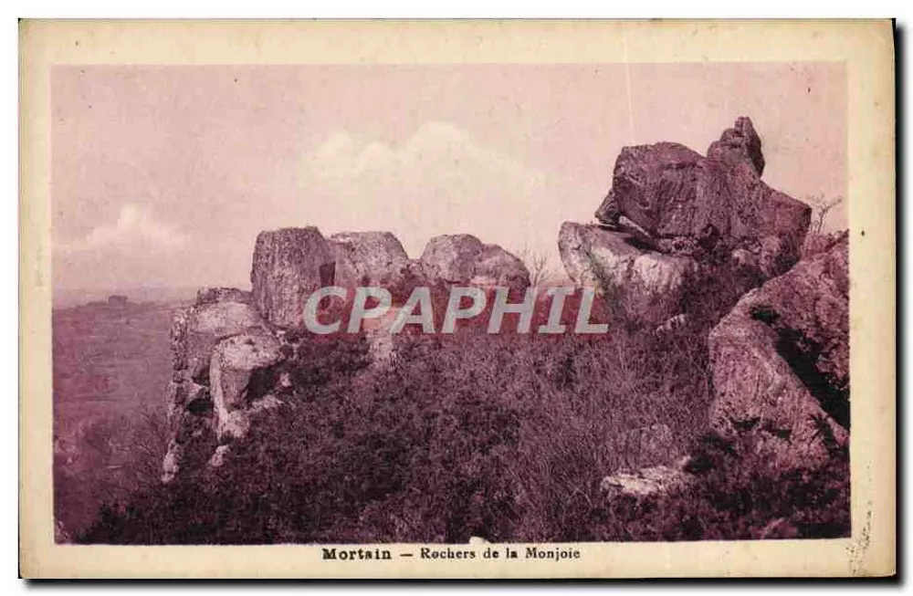 Mortain — Rochers de la Monjoie — Letelier, editor - Mortain - Frente