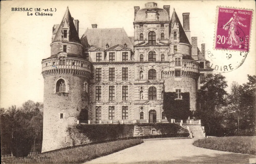 Brissac (M.-et-L.) — चैत्र — फोटो कॉर्डन - आगे