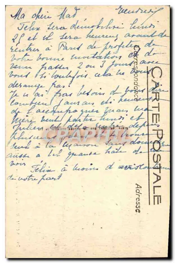 Saumur — Ogólny widok (północ) — LL, nr 70 - Rewers