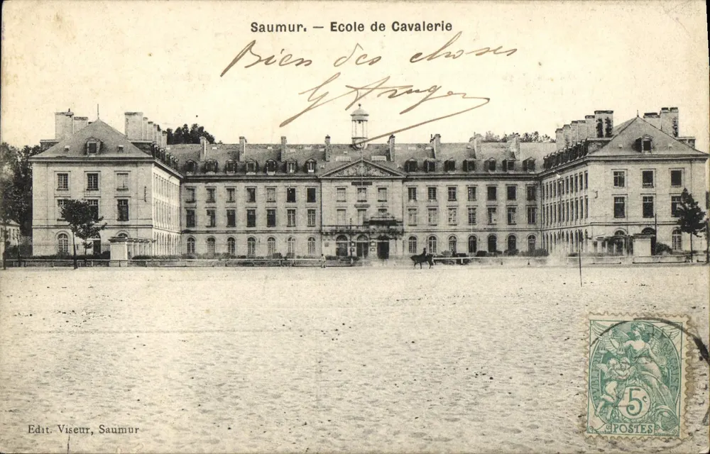 Saumur — École de Cavalerie — Edit. Viseur, Saumur - Vorderseite