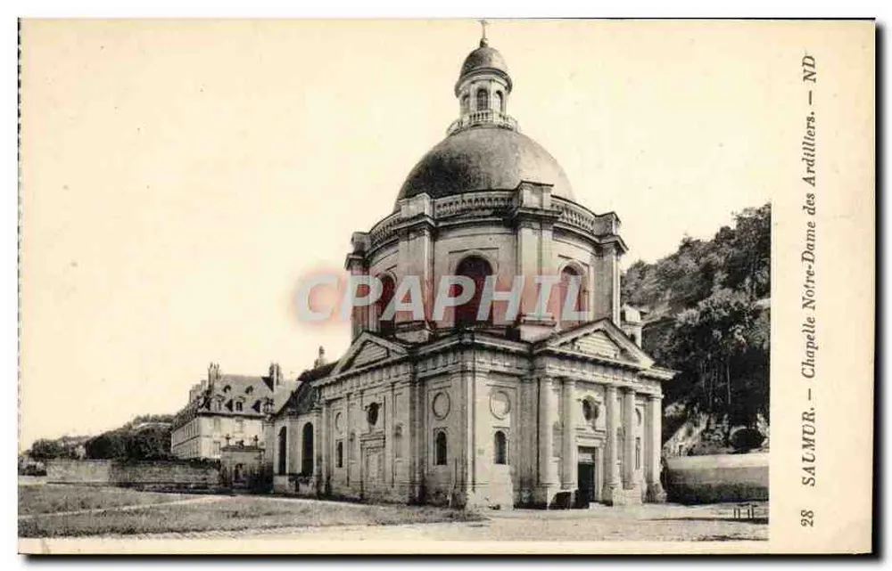 Salmur — Kapelle Notre-Dame des Ardilliers — Verlag: C. Neurbein, Paris - Vorderseite