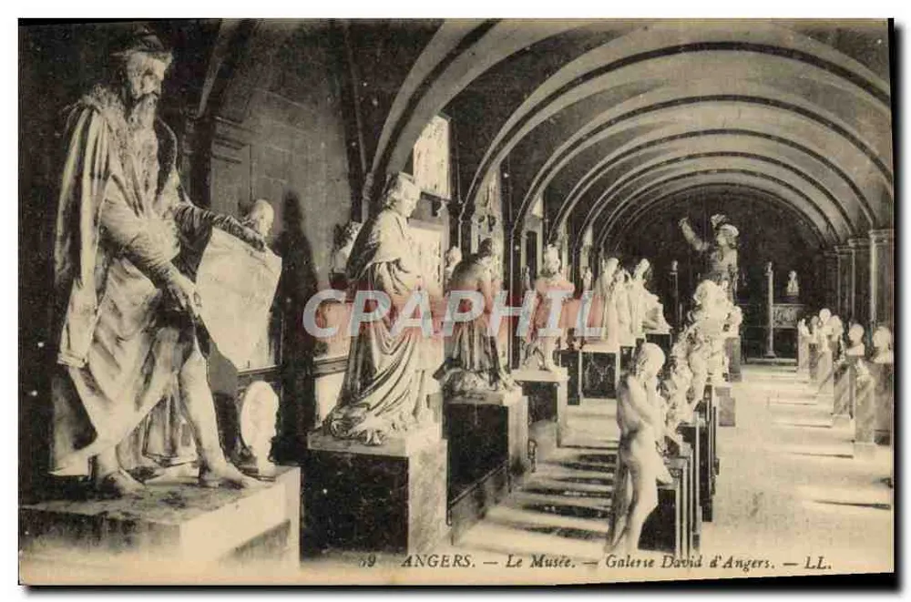 Angers — O Museu — Galeria David d'Angers — L.L. - Frente