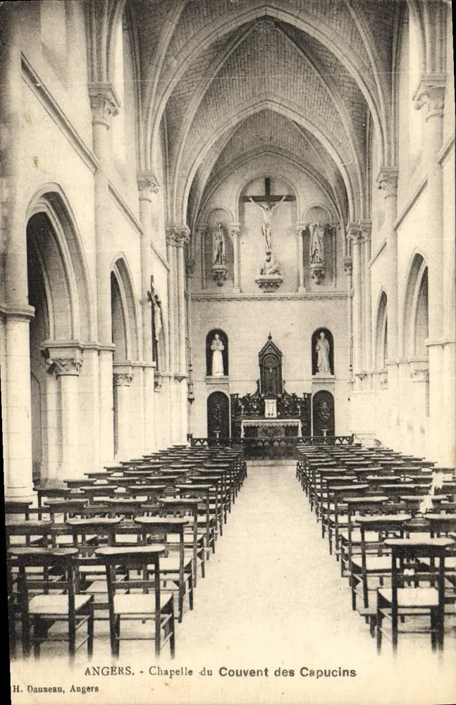 Angers - Kapel van het Convent van de Franciscanen — H. Dauneau, Angers - Voorkant