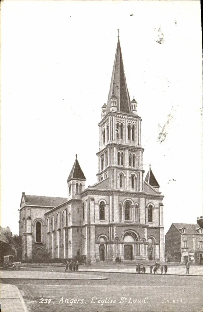 Angers — A Igreja de São Laud — L.V. & Cie, n°259 - Frente