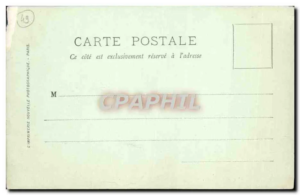 Angers — O Museu — Galeria David d'Angers — LL - Verso