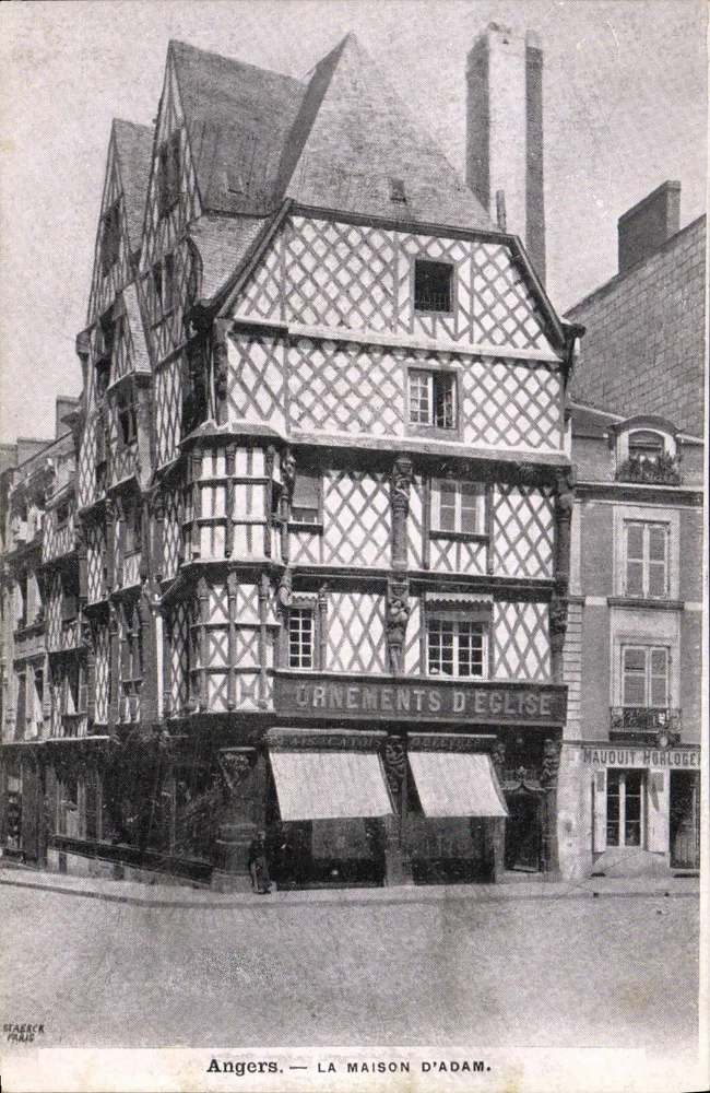 Angers — LA MAISON D'ADAM — Verlag Staerck Paris - Vorderseite