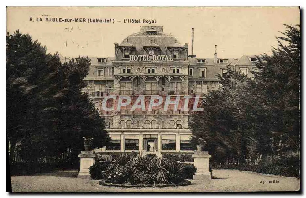 La Baule-sur-Mer (Loire-Inf) — Das Hotel Royal — Verlag F. Champau, Nantes - Vorderseite