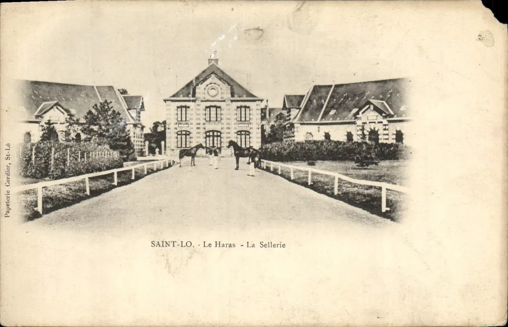 Saint-Lô - Le Haras - La Sellerie — Papeterie Cordier, St-Lô - Vorderseite
