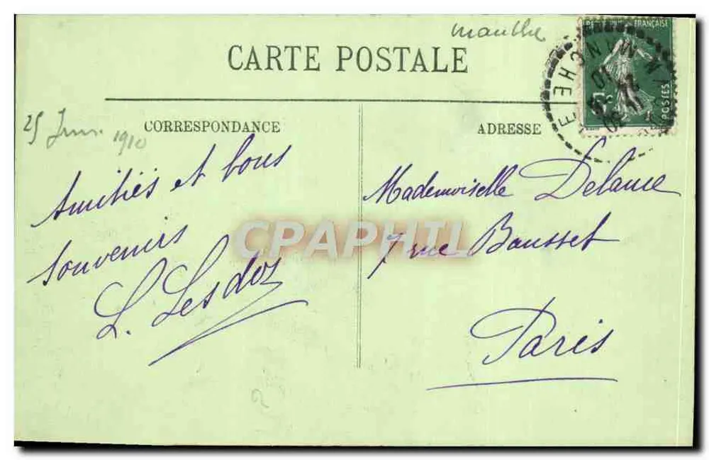 Um Cherbourg — Urville — La Ferme Dur-Ecu - Rückseite