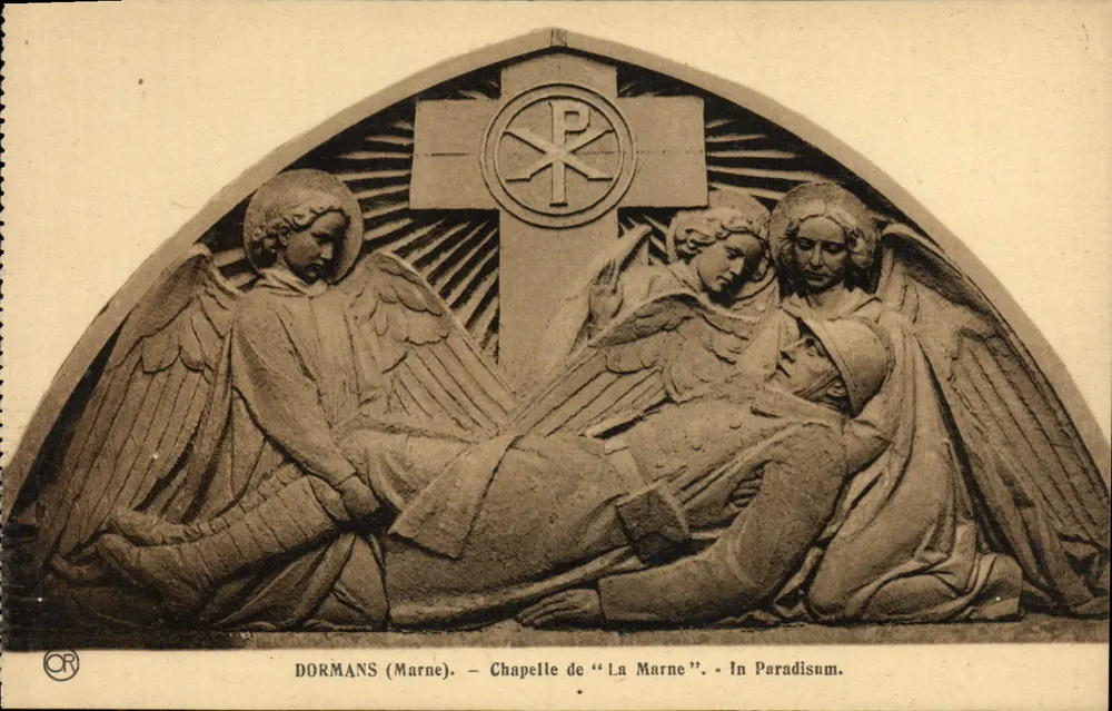 Dormans (Marne) — Kapelle "La Marne" — In Paradisum. — Verleger: Éditions Artistiques OR, Reims. - Vorderseite