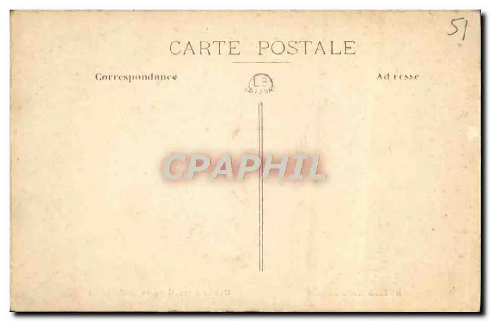 Rouen en ruines — Grand Portail de la Cathédrale — Verleger nicht identifiziert - Rückseite