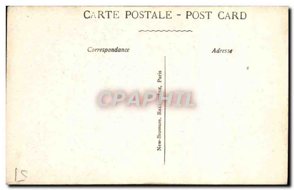 Catedral de Reims — destruída pelos obuses alemães em 19 de setembro de 1914 — editor não identificado - Verso