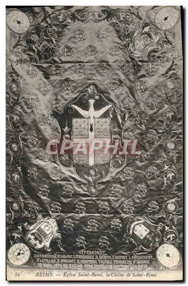 Reims — Kirche Saint-Remi, die Jagd von Saint-Remi — ND Phot - Vorderseite
