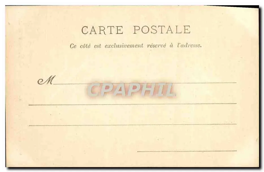 Kathedrale von Reims — linke Arkade des Großen Portals — anonymer Verlag, Nr. 68 - Rückseite