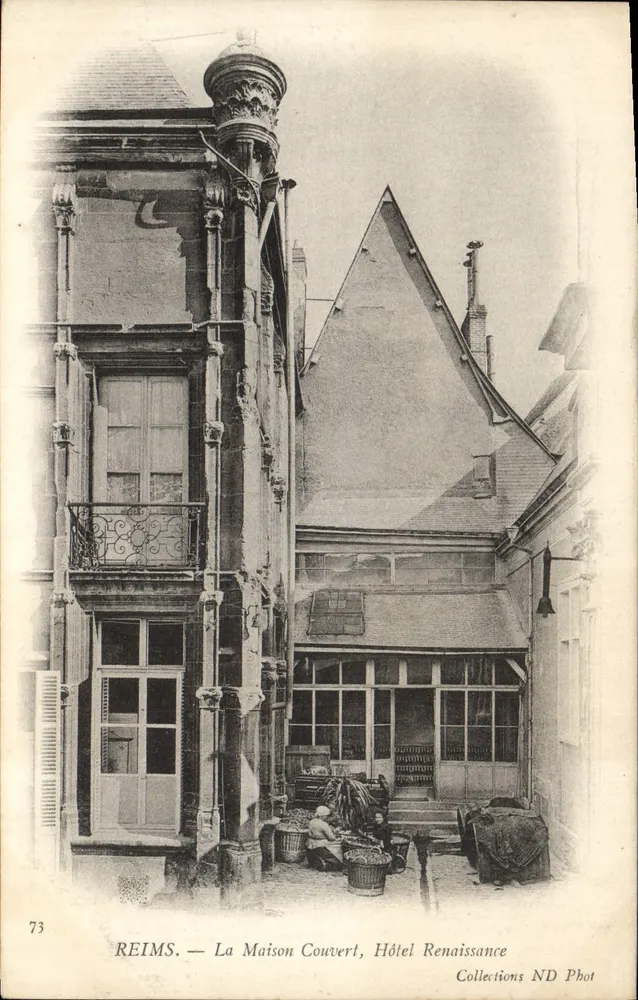 Reims — Das Dachhaus, Renaissance-Hotel — Collections ND Phot - Vorderseite