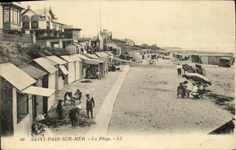 SAINI-PAIR-SUR-MER — A Praia — LL - Frente