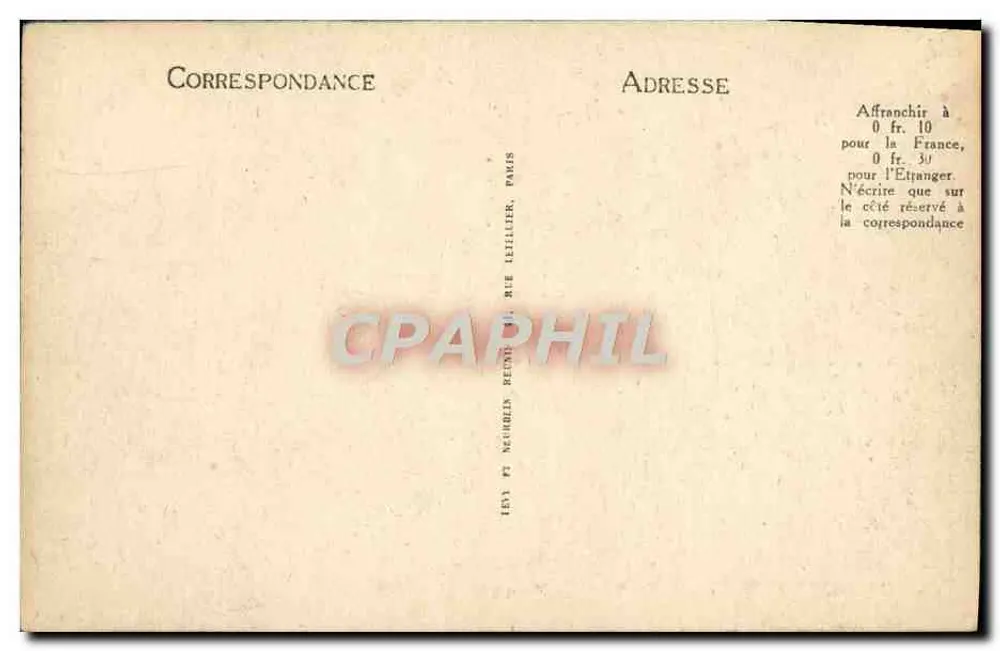 SAINI-PAIR-SUR-MER — A Praia — LL - Verso