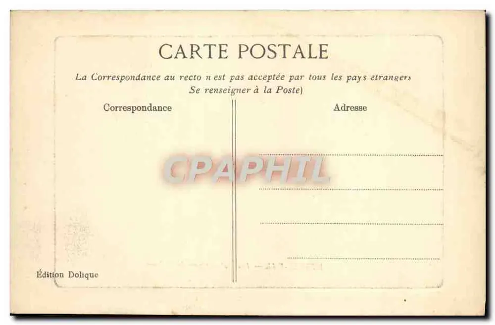 MESNIL-VAL — As Falésias em direção ao Tréport — Édition Dolique - Verso