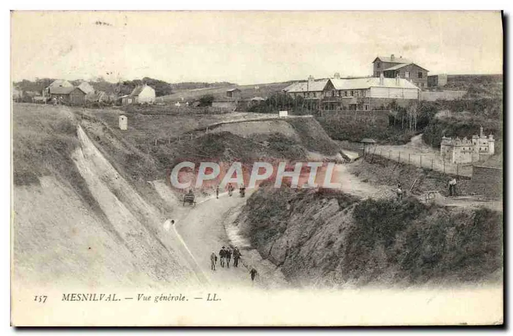 Mesnilval — Vista geral — LL. n° 157 - Frente