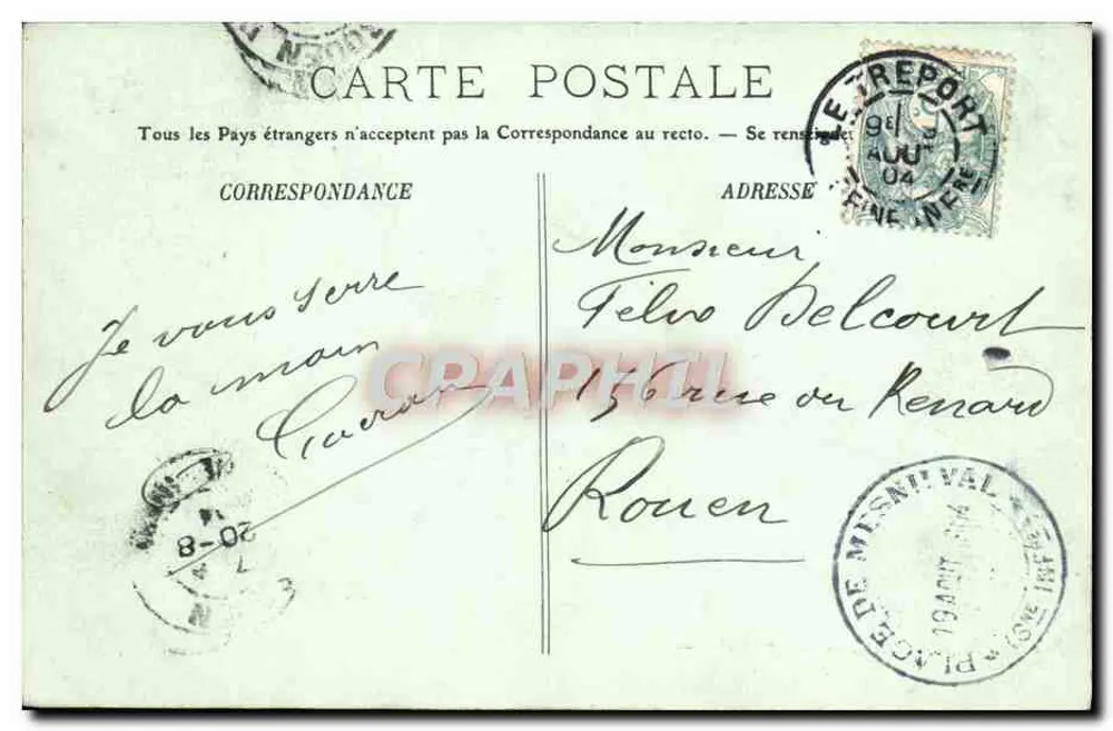 Mesnilval — Vista geral — LL. n° 157 - Verso