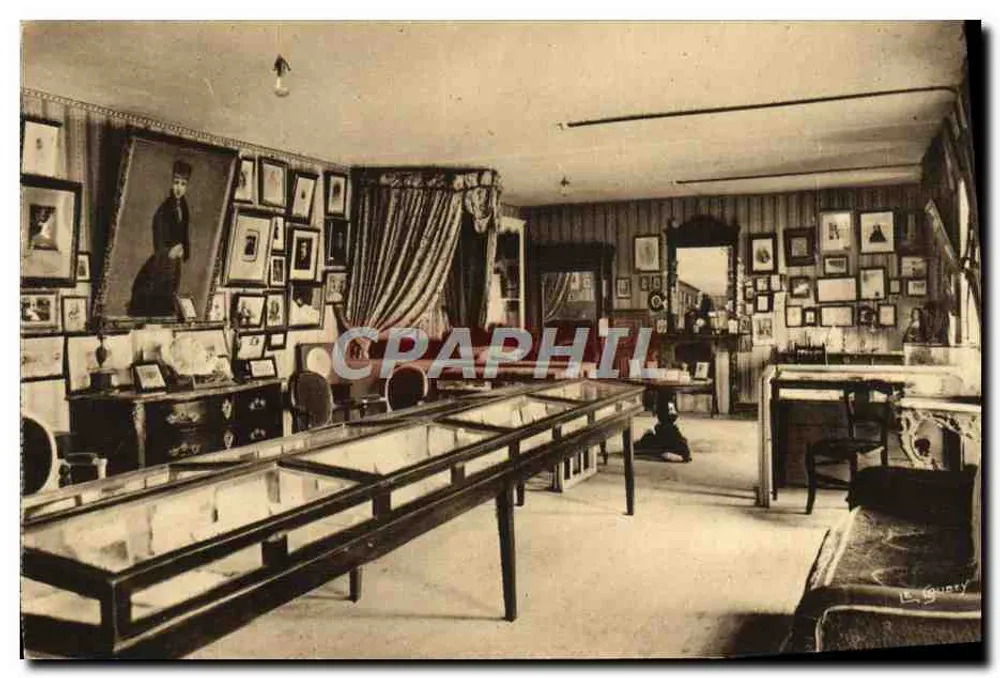 Raum im Museum Barbey d'Aurevilly — St-Sauveur-le-Vicomte (Manche) — Éditions Normandes Le Gurey - Vorderseite