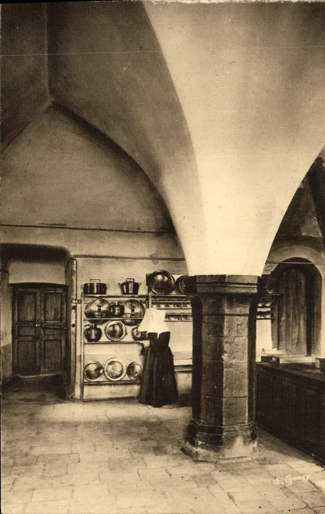Küche des Schlosses St-Sauveur-le-Vicomte — Normandie — Ausgabe St-Pierre-Eglise - Vorderseite