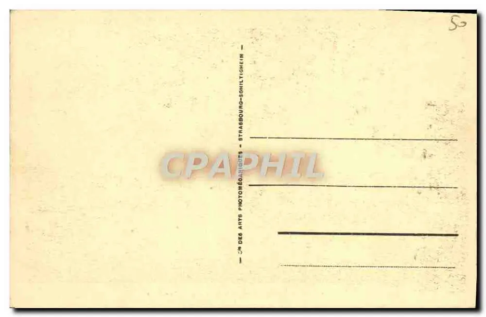 Avranches — Ansicht von der Terrasse — LL 59 — Verlag LL - Rückseite