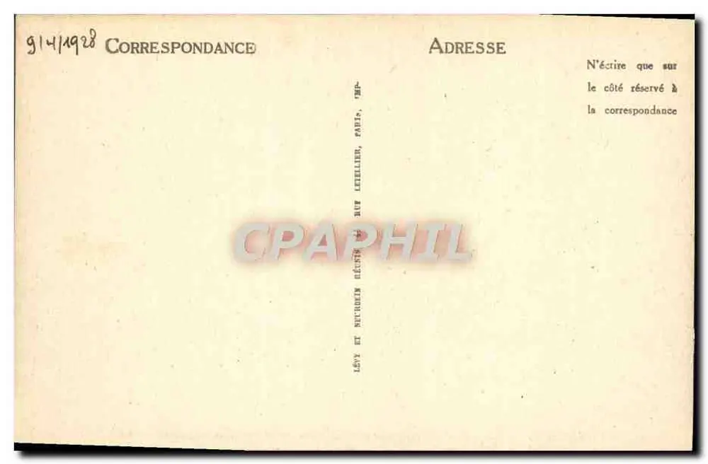 Avranches — Die Tafel der Orientierung und die Bucht von Mont-Saint-Michel — LL - Rückseite