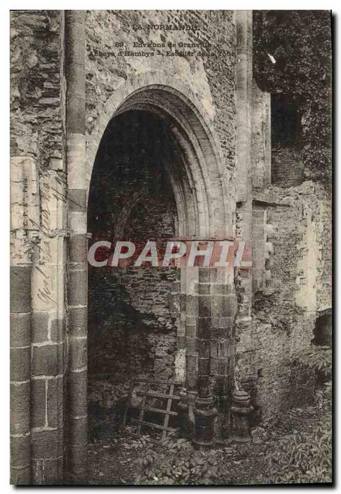 Abbaye d'Harnbye — Estuile der Turm — La Normandie — Verlag: La Normandie, n° 68 - Vorderseite