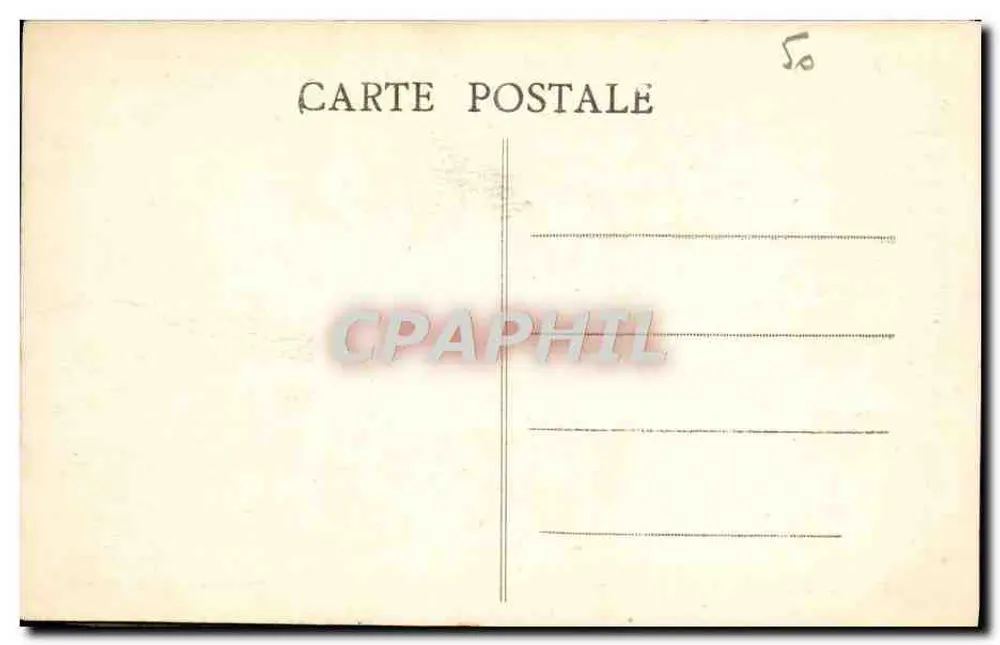 Granville — A Estação — editor Chevalier, fototipia Congelier, Macou - Verso