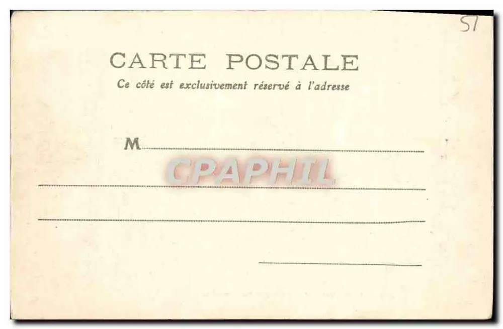 Epernay - Kindergarten in der Rue des Jancelins — Phototypie A. Rep et Filliette à Château-Thierry — Sammlung R. F. - Rückseite