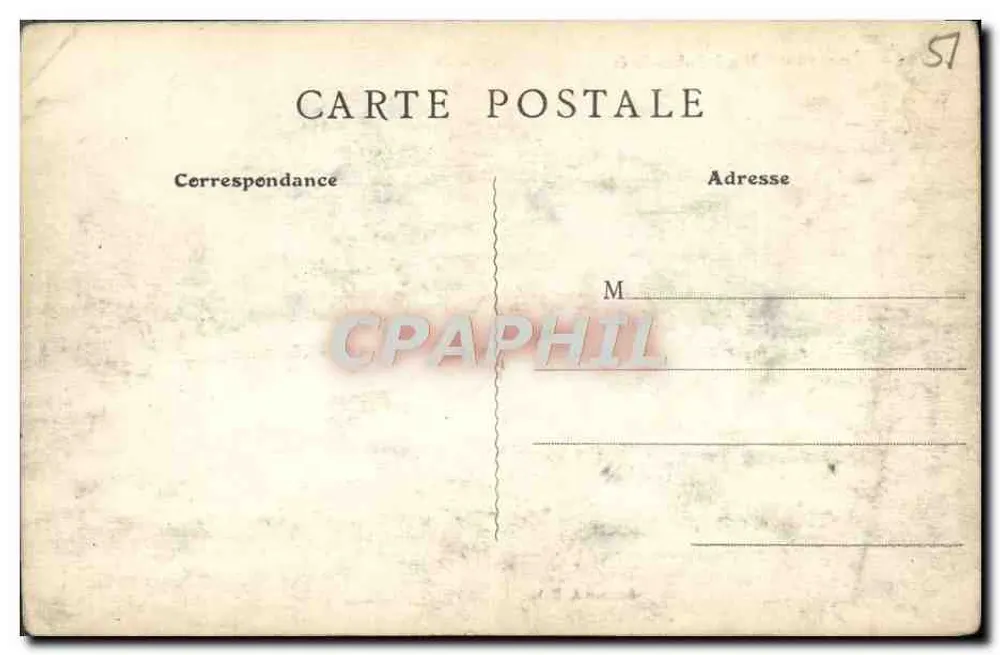 Épernay — Hôtel Auban-Moët — Édition A. Rabat - Verso