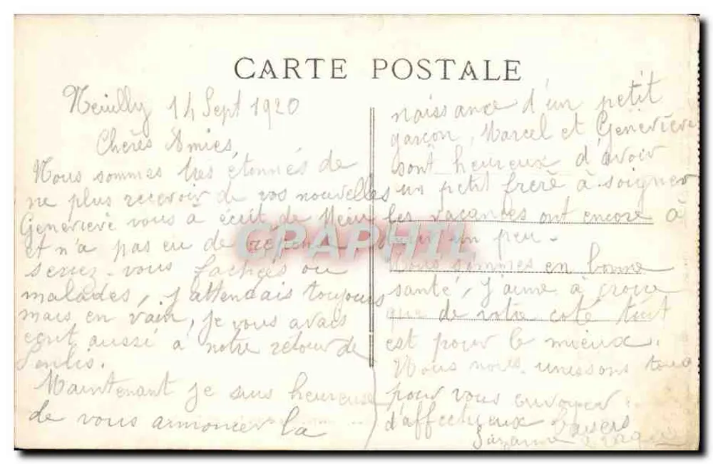 NANTES — Grabmal des Generals Lamoricière in der Kathedrale — Sammlung F. Chapeau, Nantes - 16. Tausend - Rückseite