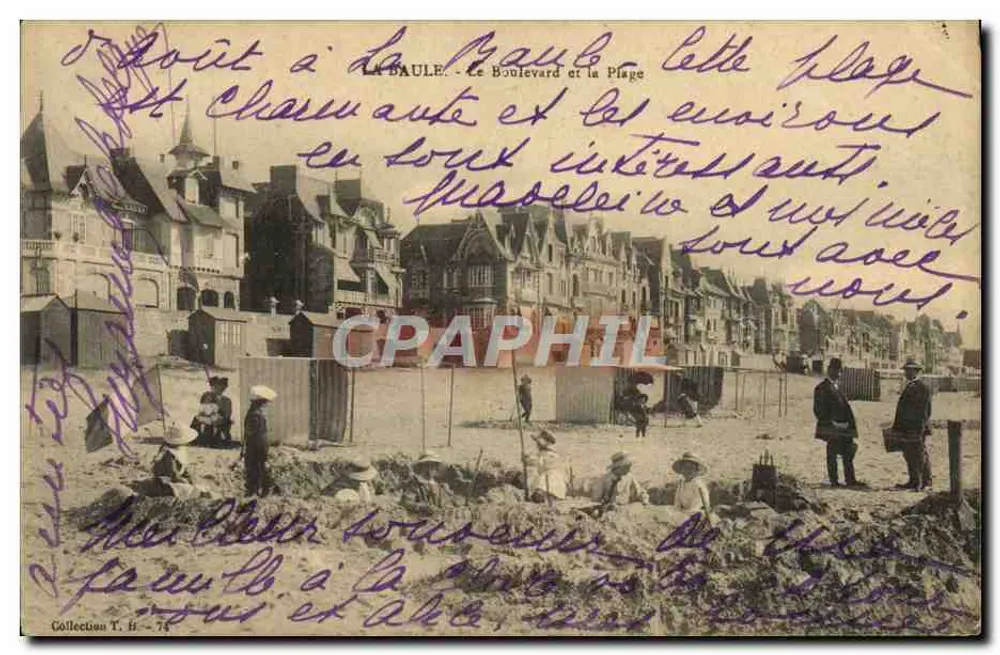 La Baule - Der Boulevard und die Strandpromenade - Vorderseite