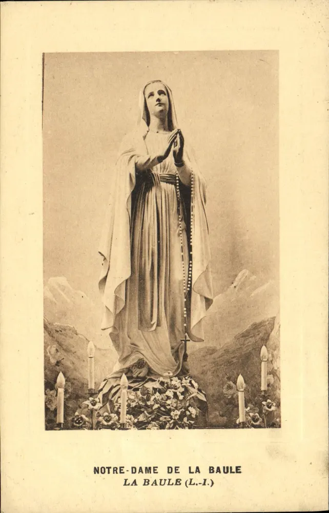Nossa Senhora de La Baule — estátua — La Baule (L.-I.) - Frente