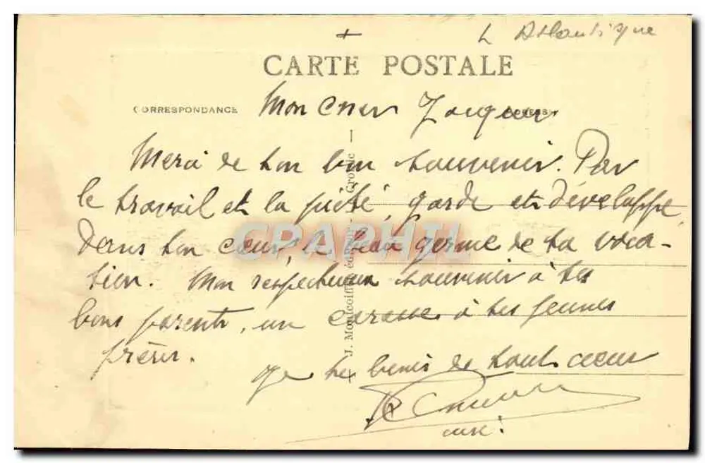 Nossa Senhora de La Baule — estátua — La Baule (L.-I.) - Verso